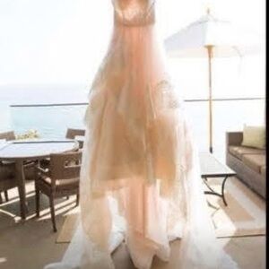 Sweetheart Ball Gown with Layered Organza Skirt